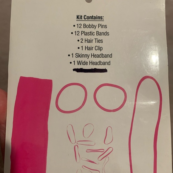 Tie Me Pretty Hair Emergency Kit (Choice of Pink Kit or Blue Kit) - Picture 2 of 4